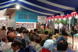 Gubernur kunjungi  peternakan BUMK Surya Jaya a Abadi