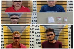 Satnarkoba Polres Tebing Tinggi ringkus lima pengguna narkoba