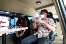 Dirjend Pendidikan Vokasi lakukan "podcast" di Mobil "SCTA TV" SMK Penerbangan Denpasar