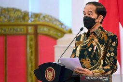 Presiden tinjau lokasi penerapan PPKM mikro di Jakarta Pusat