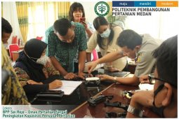 BP3K-Polbangtan Medan edukasi penyuluh pertanian di Serdang Bedagai