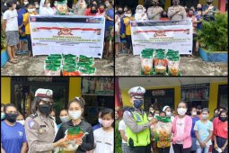 Polresta Ambon berikan pulsa paket data gratis untuk siswa kurang mampu