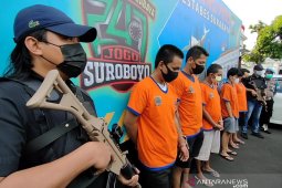 Polrestabes Surabaya gagalkan peredaran 20,4 kilogram sabu-sabu