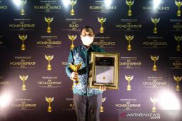 Aditya dedikasikan "Best Figure Excellence 2021"untuk masyarakat Banjarbaru