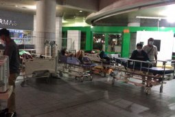 RSUD Soetomo Surabaya terima 170 pasien COVID-19, sempat ada antrean di IGD