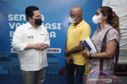 Erick Thohir ingatkan masyarakat pandemi COVID-19 belum berakhir