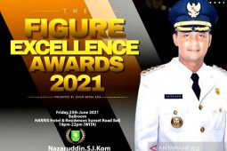 Wali kota Sabang terima penghargaan Best Figure Excellence 2021