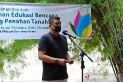 Medan bangun taman edukasi  bencana