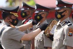 Kapolda lantik 449 Bintara di SPN Hinai Langkat