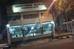Cegah COVID-19, Kantor Sekretariat Daerah Pemerintah Kabupaten Lebak ditutup sementara