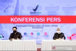BPOM setujui uji klinik Ivermectin untuk pengobatan COVID-19