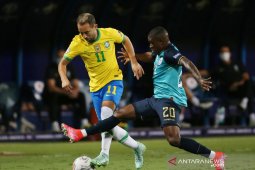 Turunkan skuat pelapis, Brazil ditahan imbang Ekuador 1-1