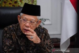 Wapres Ma'ruf Amin dorong inovasi dan riset terkait ekonomi syariah