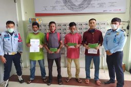 Empat narapidana Lapas Lhokseumawe terima pembebasan bersyarat