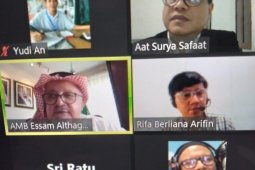 Diskusi Dubes Saudi dengan SMSI, bahas haji dan pendidikan