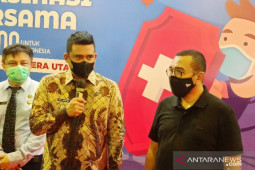 Pemerintah Kota  Medan menargetkan bisa memvaksinasi 10.000 orang per hari
