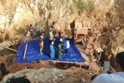 Pencarian korban penambang timah terjebak di Babel dihentikan