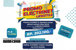 PLN sediakan paket layanan internet dan listrik  secara bersamaan