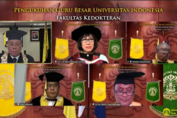 Universitas Indonesia kukuhkan tiga guru besar FKUI