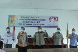 Pemkab Dairi sosialisasi aplikasi perkebbas dan aplikasi e-BIP untuk percepatan pelayanan Adminduk