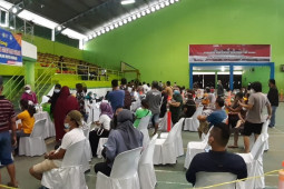 Kapolres Binjai saksikan vaksinasi tahap kedua