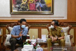 Kawasan Heritage Denpasar dilengkapi dua patung Sang Kala Trisemaya