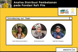Mahasiswa UI raih penghargaan dalam rancang fondasi "raft pile"