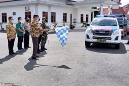 Polda Sumut beri dukungan kepada Satgas COVID-19 Dairi