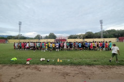 Ratusan pemain bola muda Sumbar ikuti seleksi tim PSP Padang