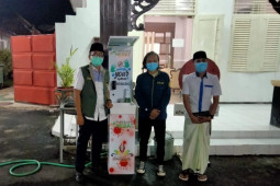 Inilah wastafel otomatis kaya fitur karya mahasiswa UMM