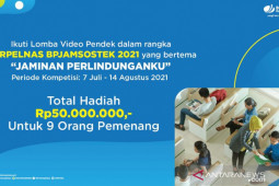 BPJAMSOSTEK gelar lomba video pendek "Jaminan Perlindunganku" hadiah total Rp50 juta