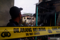 Lima rumah dan sarang burung walet terbakar di Tapin