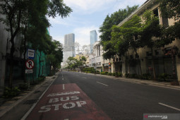 Penutupan Jalan di Masa PPKM Darurat Surabaya