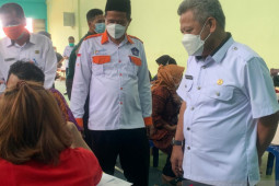 Pemerintah Desa Teluk Kapuas lakukan percepatan vaksinasi COVID-19