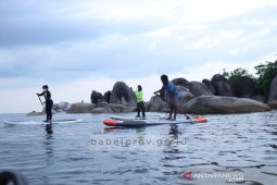 Olahraga Paddle di Tanjung Tinggi