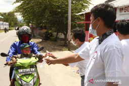 Relawan Gorontalo Lawan COVID-19 dirikan posko bantuan penanganan