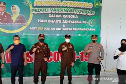 Kejari Gorontalo gelar vaksinasi COVID-19 massal