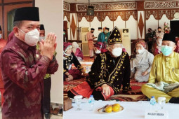 Wabup Merangin turut sambut kedatangan Gubernur Jambi