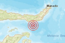 Gempa tektonik magnitudo 5,9 guncang Sulut