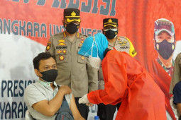 Polresta Sidoarjo  buka Gerai Vaksin untuk masyarakat