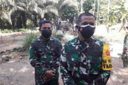 TMMD ke-111 Poles Kuala Mandor B merupakan wilayah perbatasan tiga daerah