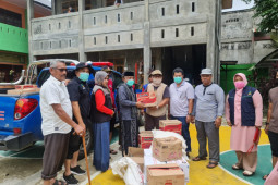 Dinsos salurkan bantuan untuk korban banjir di Aceh Besar