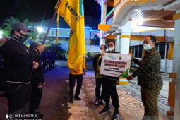 Sekda Kotabaru lepas 116 kontingen Popda.