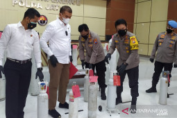 Polda Jatim ungkap penjualan tabung oksigen melebihi harga eceran tertinggi