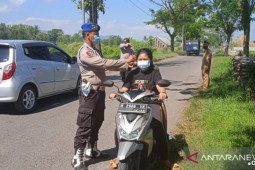 Polisi masih temukan warga tak bermasker saat PPKM Darurat