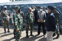 RS Lapangan COVID-19 dr. Soepraoen Kota Malang mulai dioperasikan