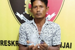 Polsek Binjai tangkap ER pemilik narkotika sabu-sabu
