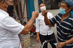 Toko di Kesawan diimbau patuhi PPKM Darurat di Kota Medan