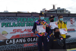 Dua perenang Tanah Laut berjaya raih emas pada POPDA Kalsel 2021