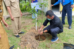 AP II Iskandar Muda salurkan 1.000 bibit produktif di Aceh Besar